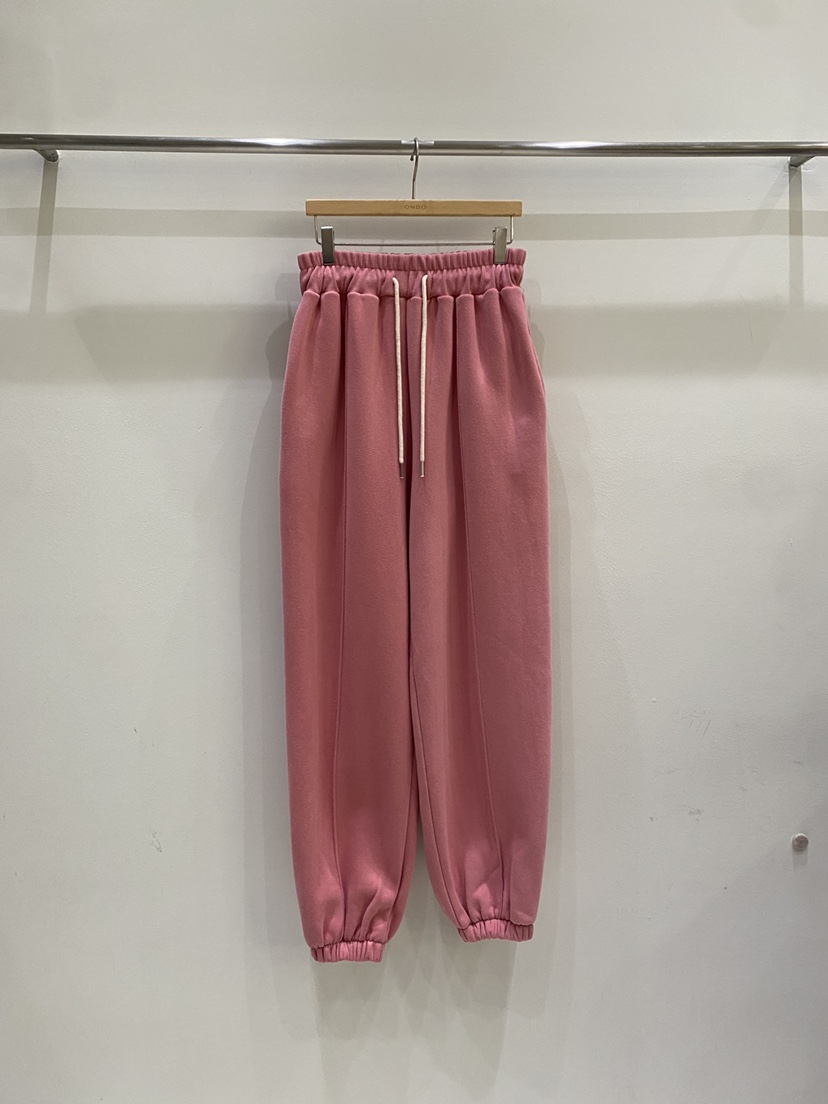ONDO-P東大門㊣實拍女士新品推薦真品時尚25秋冬休閑褲羊皮ONDO-P休閑褲圖色11