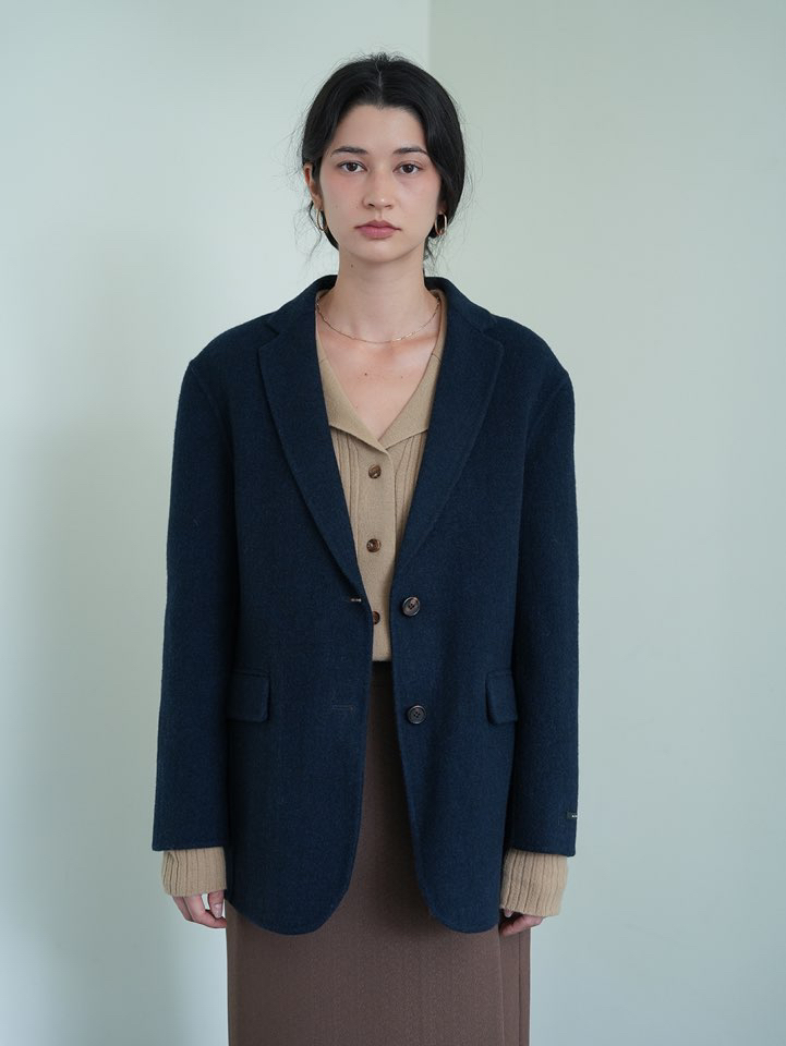 MILUI東大門㊣代購女士新品25秋冬時尚真品人氣職業推薦夾克MILUI夾克