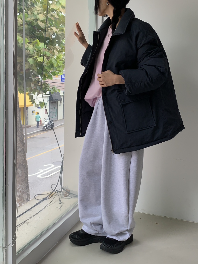 MILUI東大門㊣實拍女裝新品休閑人氣推薦真品時尚熱賣短款棉服MILUI短款棉服