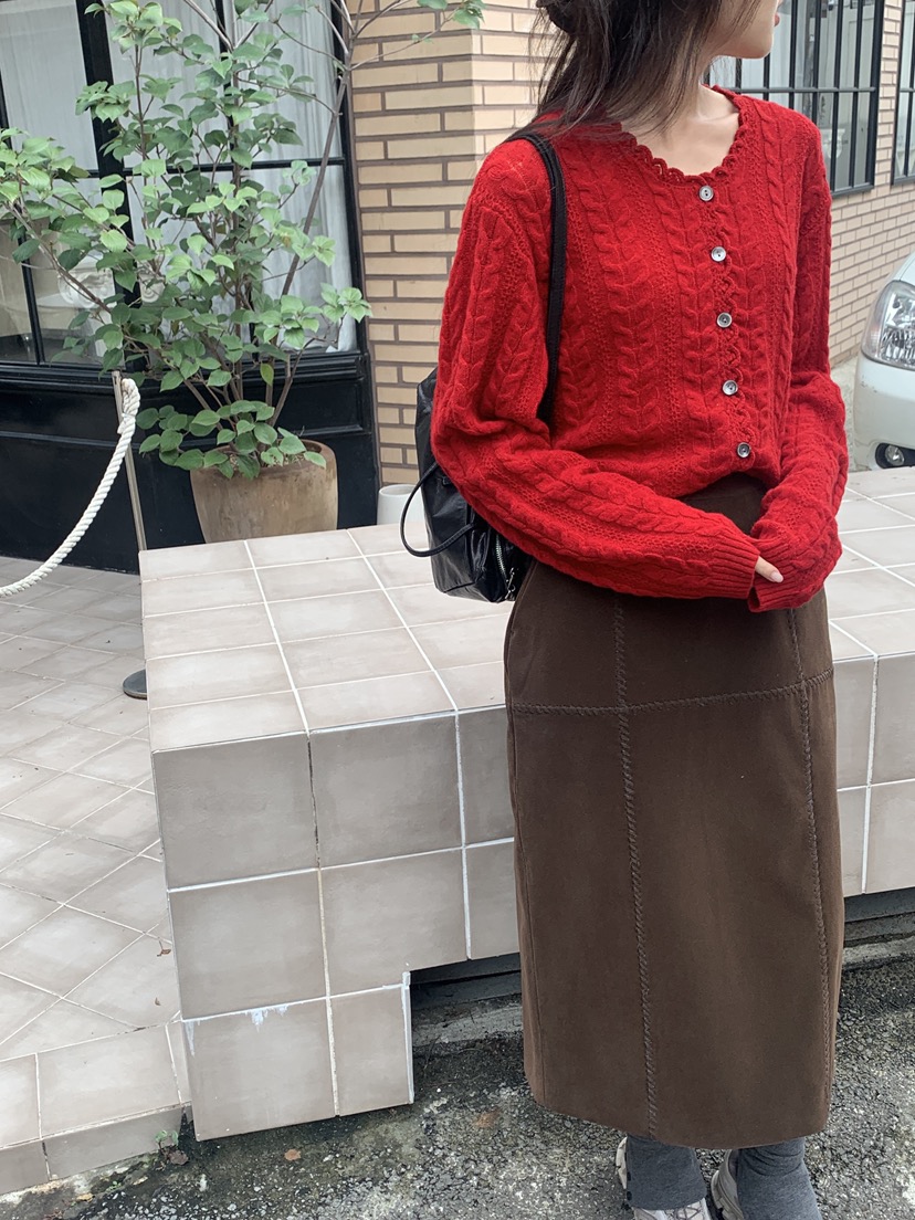 LOGARDEN韓國直郵㊣女裝新款職業熱賣時尚推薦半身裙中短裙LO GARDEN半身裙/中短裙