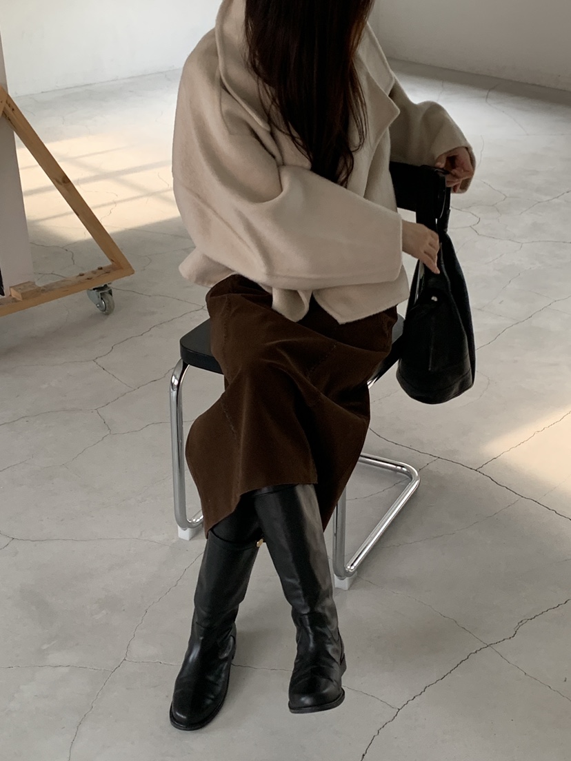 LOGARDEN韓國直郵㊣女裝新款職業熱賣時尚推薦半身裙中短裙LO GARDEN半身裙/中短裙