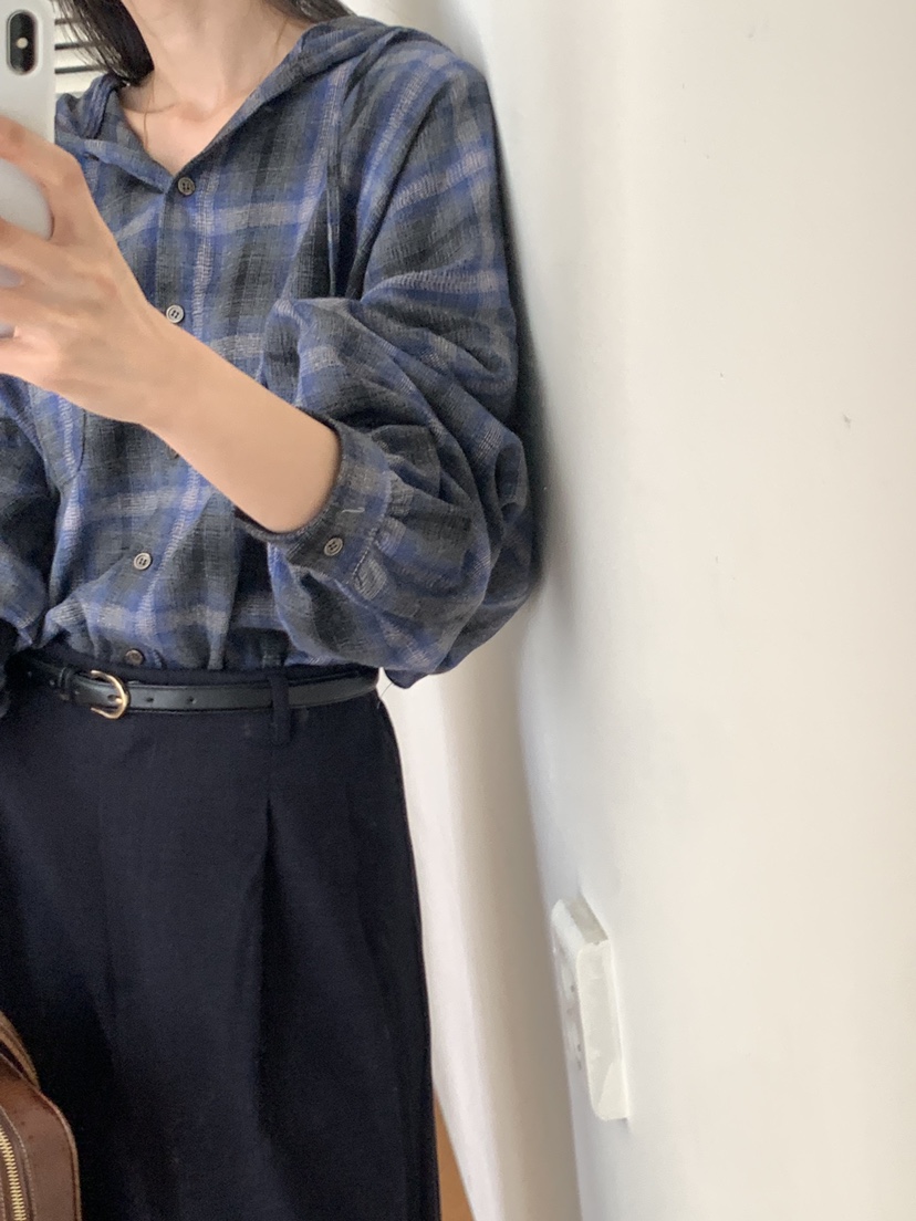 DE GO YOU東大門㊣代購女裝新款休閑人氣推薦襯衫蕾絲衫連帽DE GO YOU襯衫/蕾絲衫