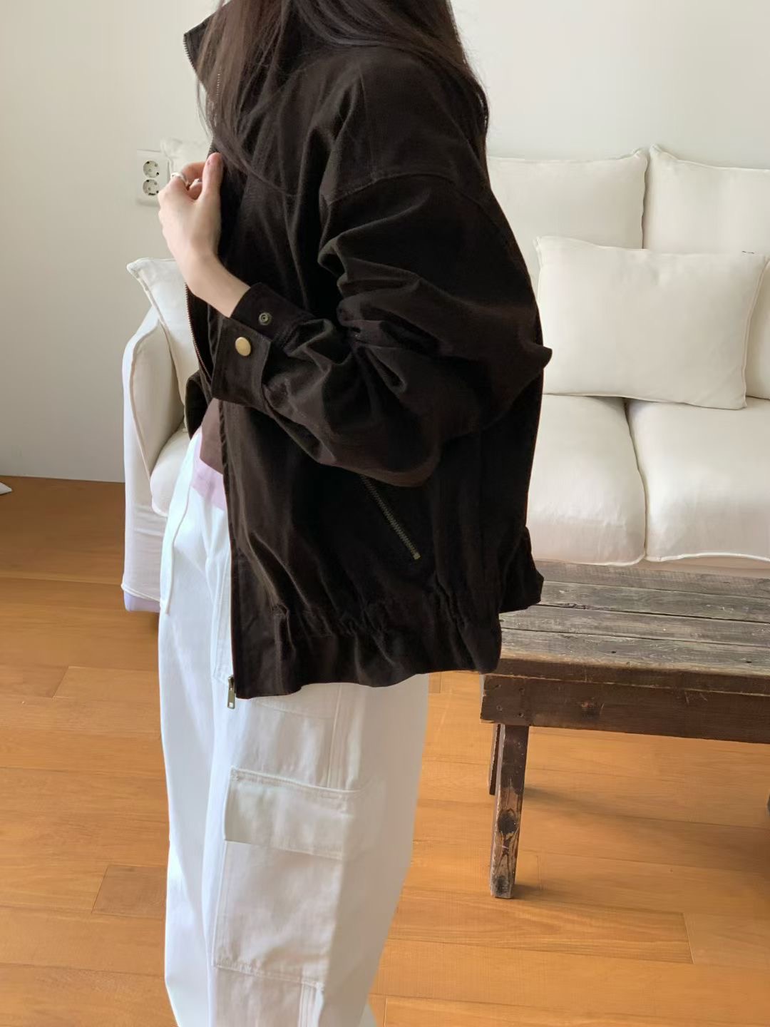 LOVEMEMORE東大門㊣代購女士新款真品職業25秋冬人氣推薦夾克LOVEMEMORE夾克