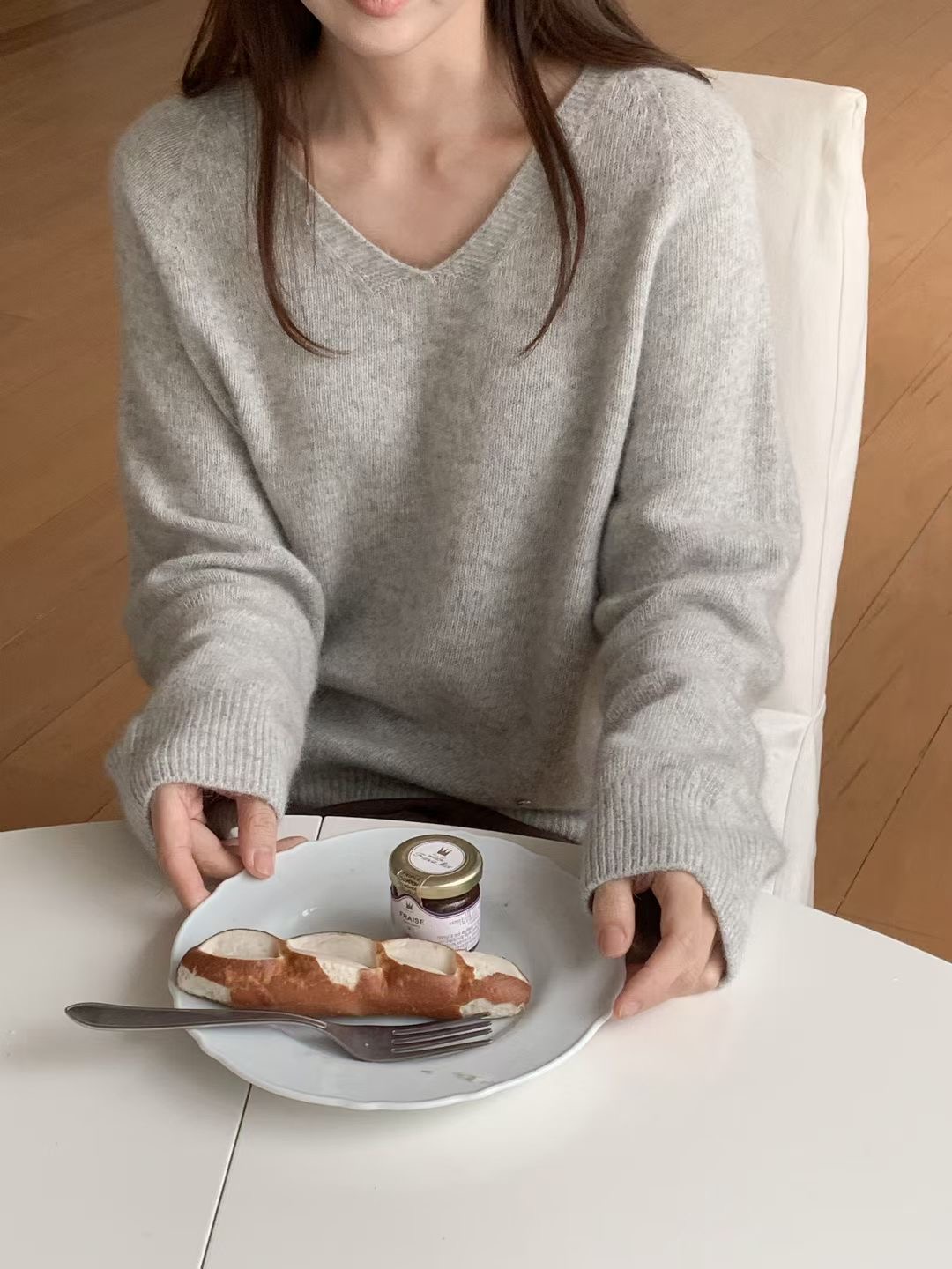 BRUNCH-OT東大門㊣實拍女裝新品真品25秋冬職業針織衫羊毛BRUNCH-OT針織衫圖色2