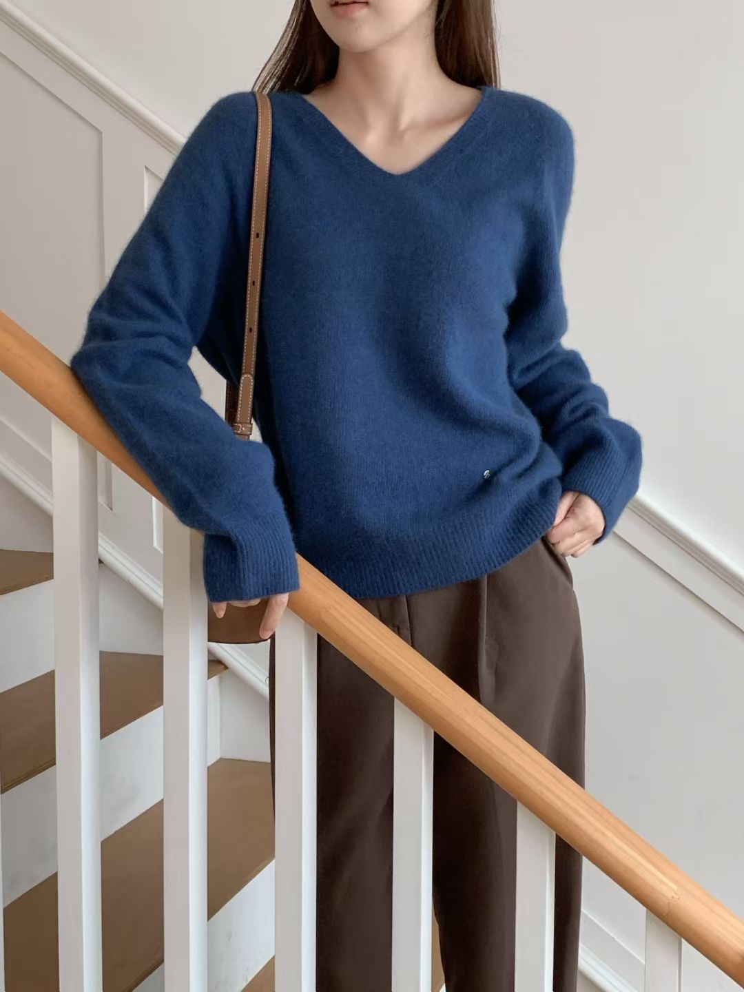 BRUNCH-OT東大門㊣實拍女裝新品真品25秋冬職業針織衫羊毛BRUNCH-OT針織衫圖色3