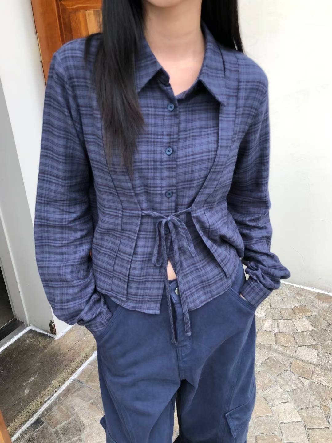 M.STORY韓國直郵㊣女士新品休閑時尚真品職業人氣襯衫蕾絲衫M.STORY襯衫/蕾絲衫圖色3