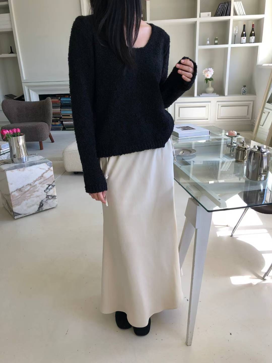 M.STORY東大門㊣實拍女士新款推薦時尚真品人氣職業針織衫M.STORY針織衫圖色3