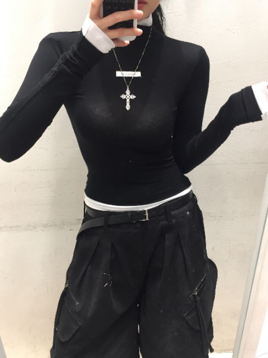 mars東大門㊣直郵女裝新品推薦真品時尚人氣休閑職業長袖T恤mars長袖T恤