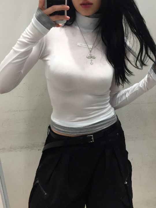 mars東大門㊣直郵女裝新品推薦真品時尚人氣休閑職業長袖T恤mars長袖T恤