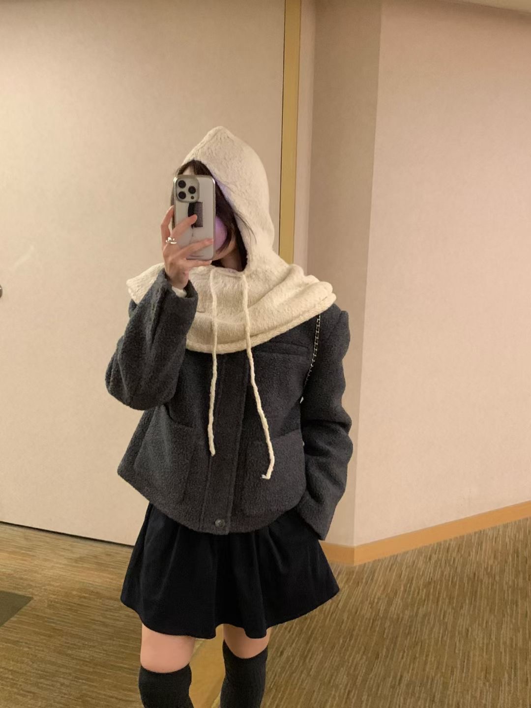 LOVEMEMORE韓國代購㊣女裝新品職業時尚25秋冬熱賣人氣帽子LOVEMEMORE帽子圖色3