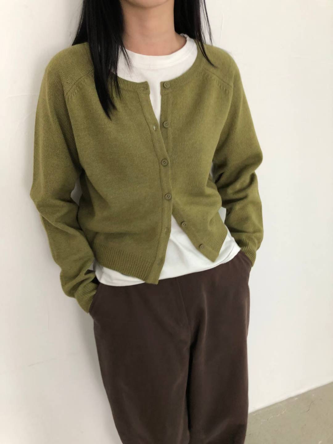 M.STORY東大門㊣直郵女士新款熱賣職業真品針織衫不含內搭M.STORY針織衫圖色3