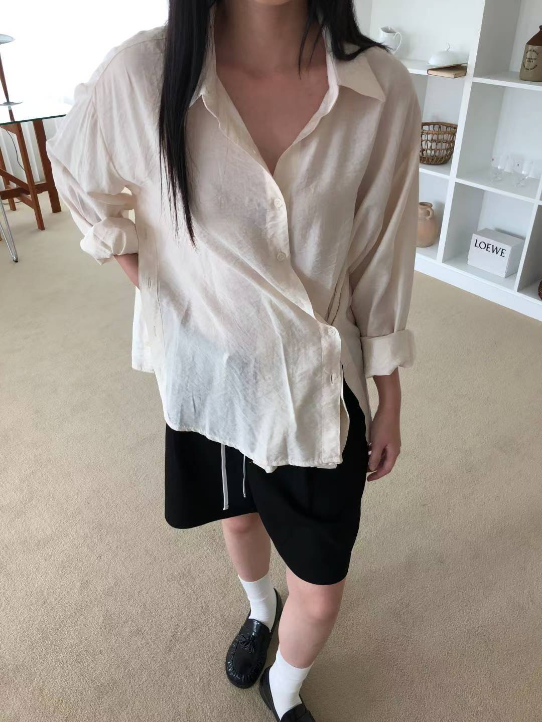 M.STORY韓國直郵㊣女裝新款時尚真品熱賣職業休閑襯衫蕾絲衫M.STORY襯衫/蕾絲衫