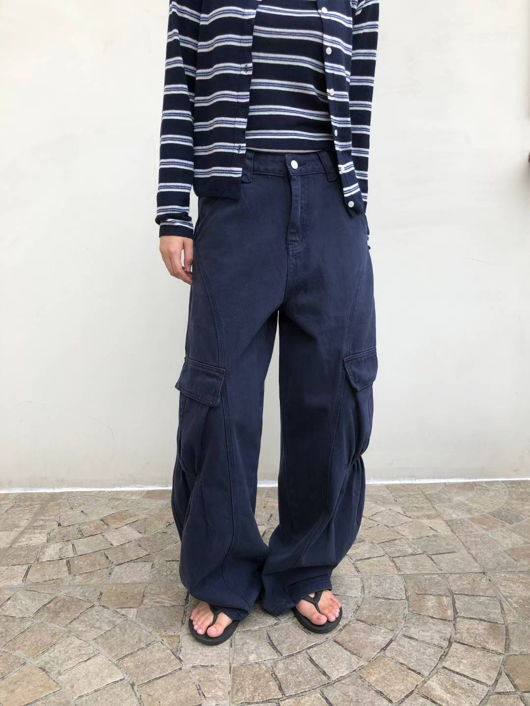 M.STORY東大門㊣直郵女裝新品時尚熱賣人氣休閑真品休閑褲M.STORY休閑褲圖色3