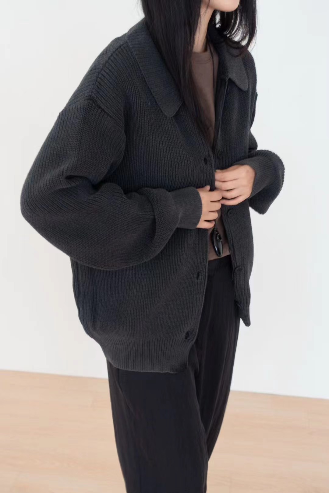 SOIL韓國直郵㊣女士新款職業熱賣真品推薦時尚人氣25秋冬針織衫SOIL針織衫圖色2