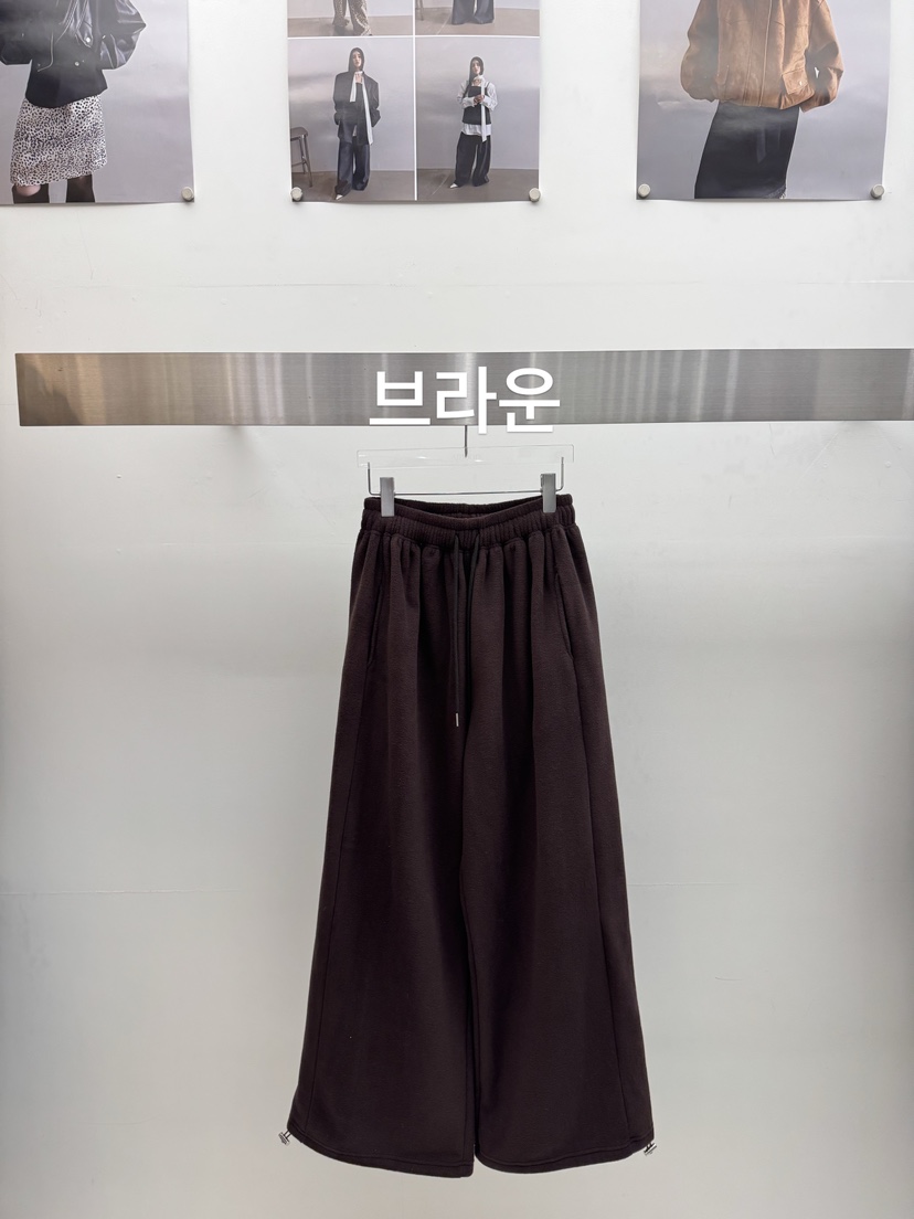 AMOOD東大門㊣代購女裝新品時尚人氣職業休閑熱賣休閑褲羊毛AMOOD休閑褲