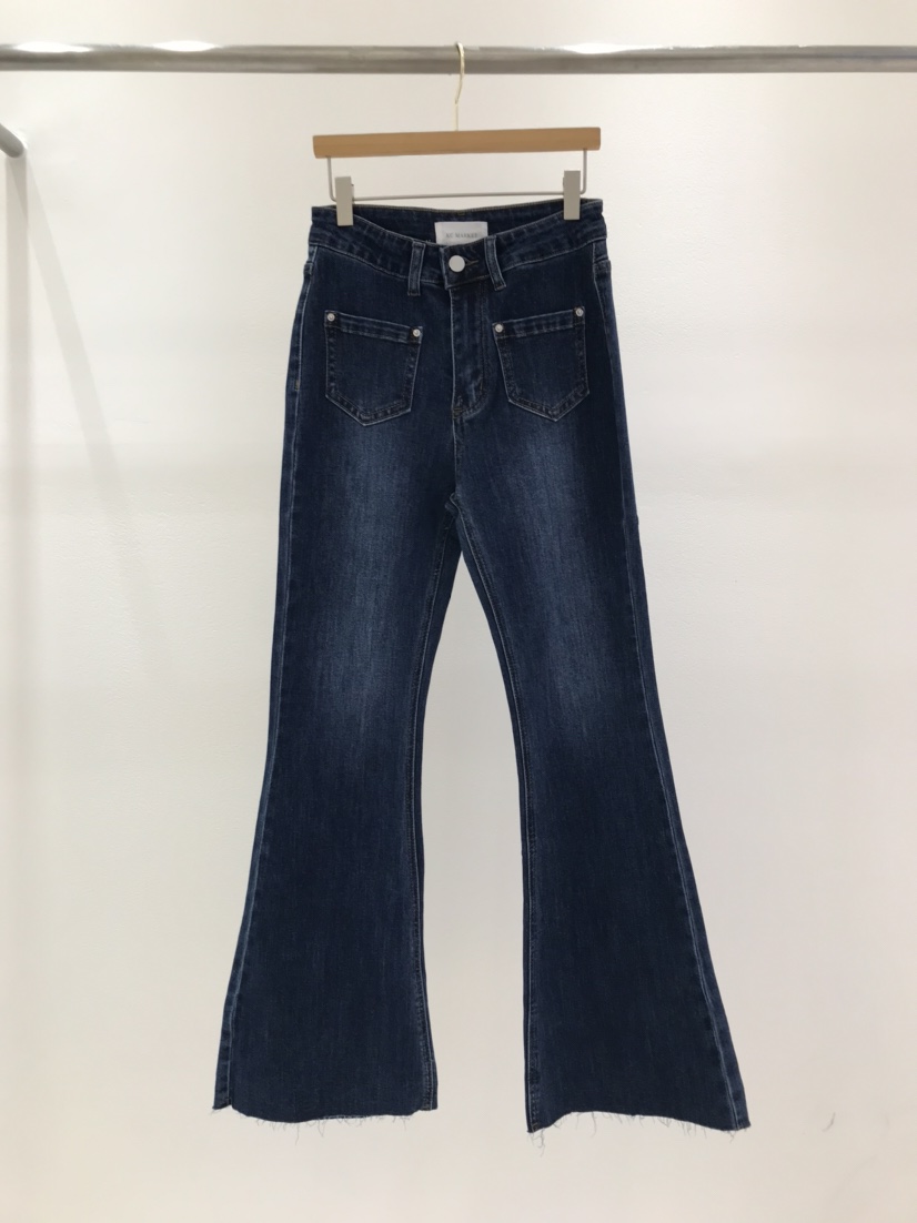 KC MARKET東大門㊣直郵女士新品25秋冬職業熱賣牛仔褲特價KC MARKET牛仔褲圖色2