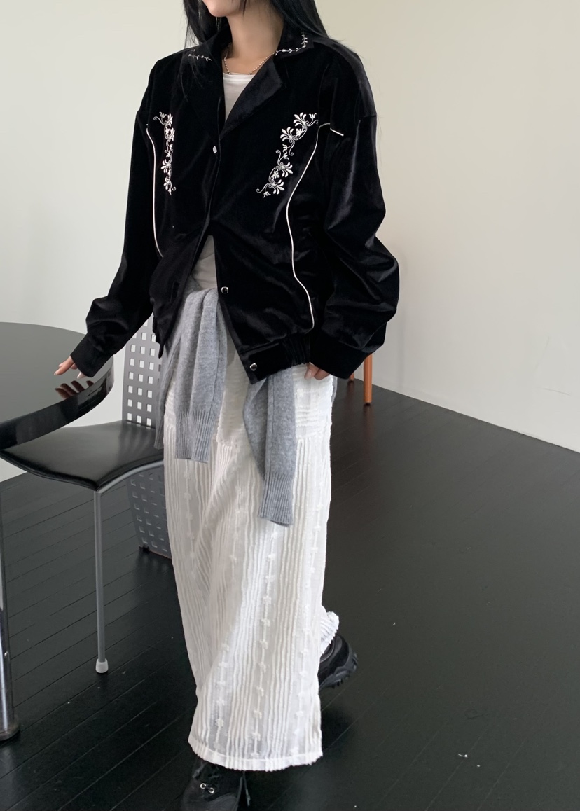 MURMUR韓國直郵㊣女士新品人氣職業休閑真品推薦夾克天鵝絨MURMUR夾克