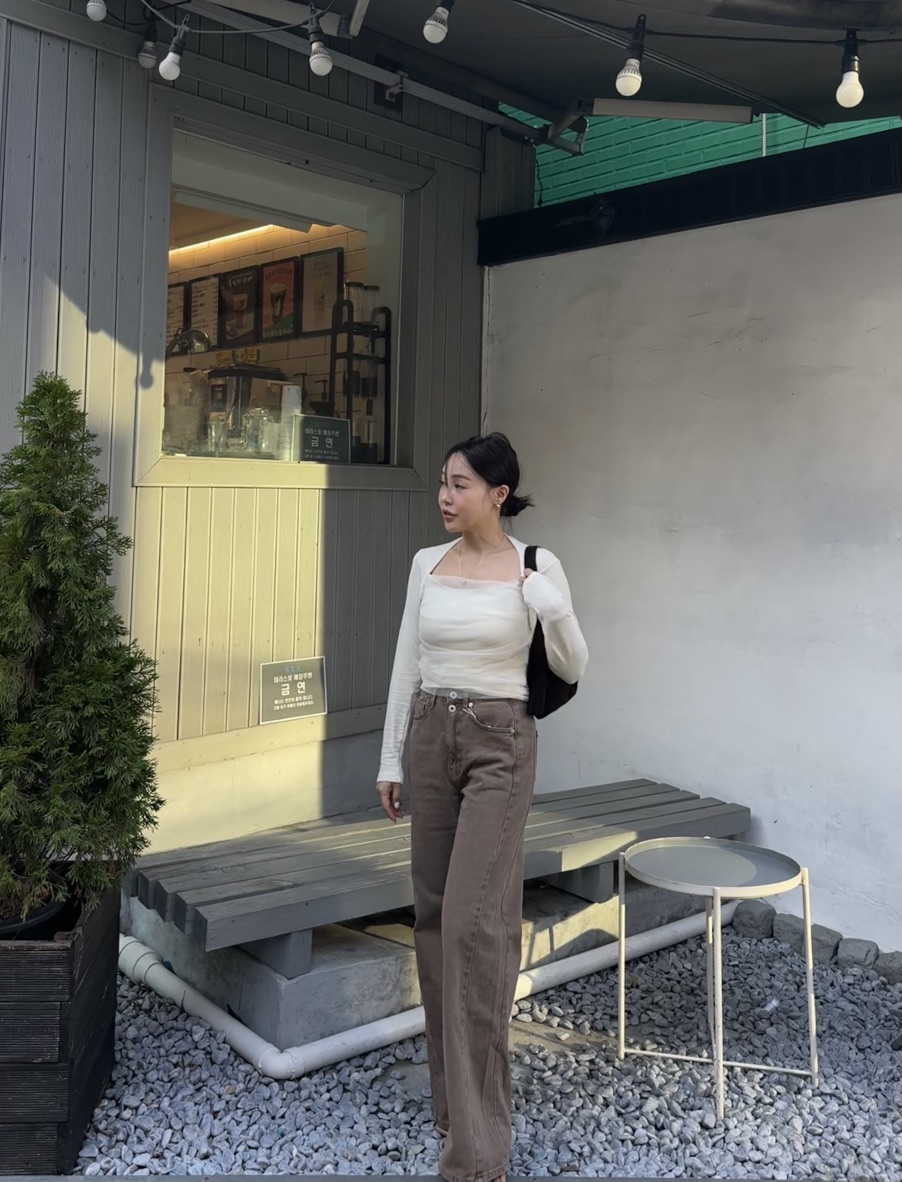 RIAH東大門㊣直郵女裝新款職業休閑推薦熱賣時尚人氣長袖T恤RIAH長袖T恤
