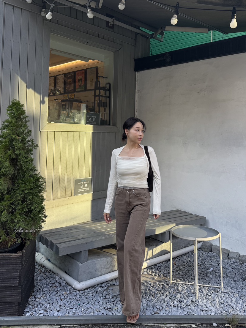 RIAH東大門㊣直郵女裝新款職業休閑推薦熱賣時尚人氣長袖T恤RIAH長袖T恤