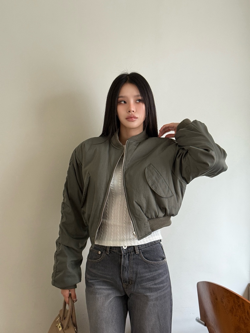 FOUREIGHT韓國直郵㊣女裝新款真品職業25秋冬熱賣休閑夾克短款FOUR EIGHT夾克