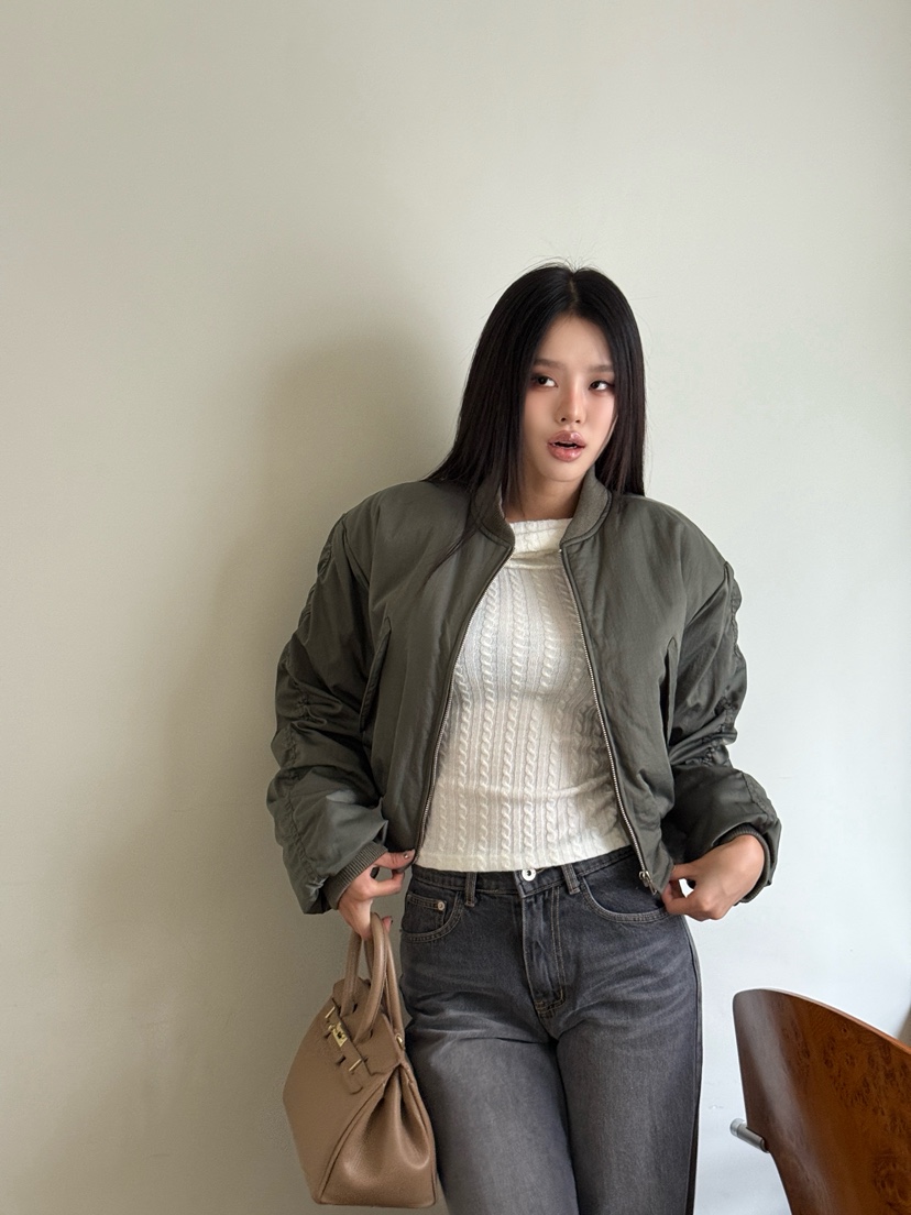 FOUREIGHT韓國直郵㊣女裝新款真品職業25秋冬熱賣休閑夾克短款FOUR EIGHT夾克