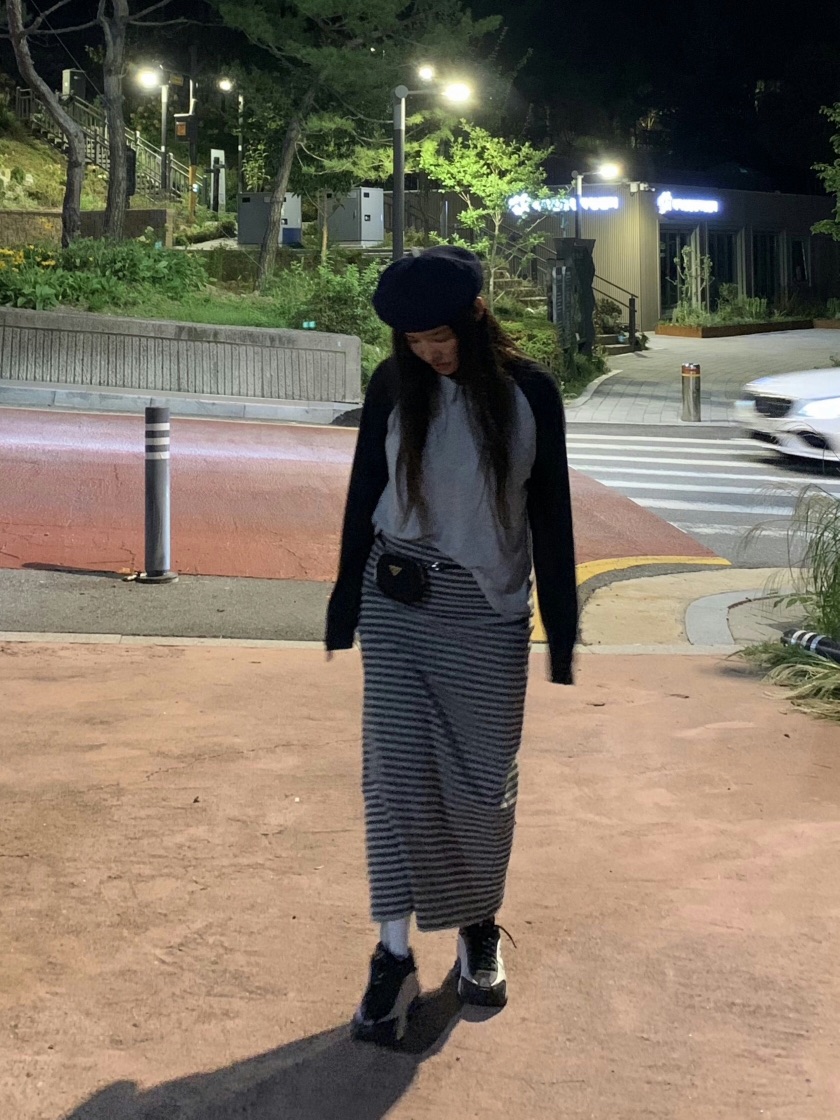 LIKEVAM東大門㊣代購女士新款人氣推薦25秋冬熱賣真品休閑長裙LIKEVAM長裙