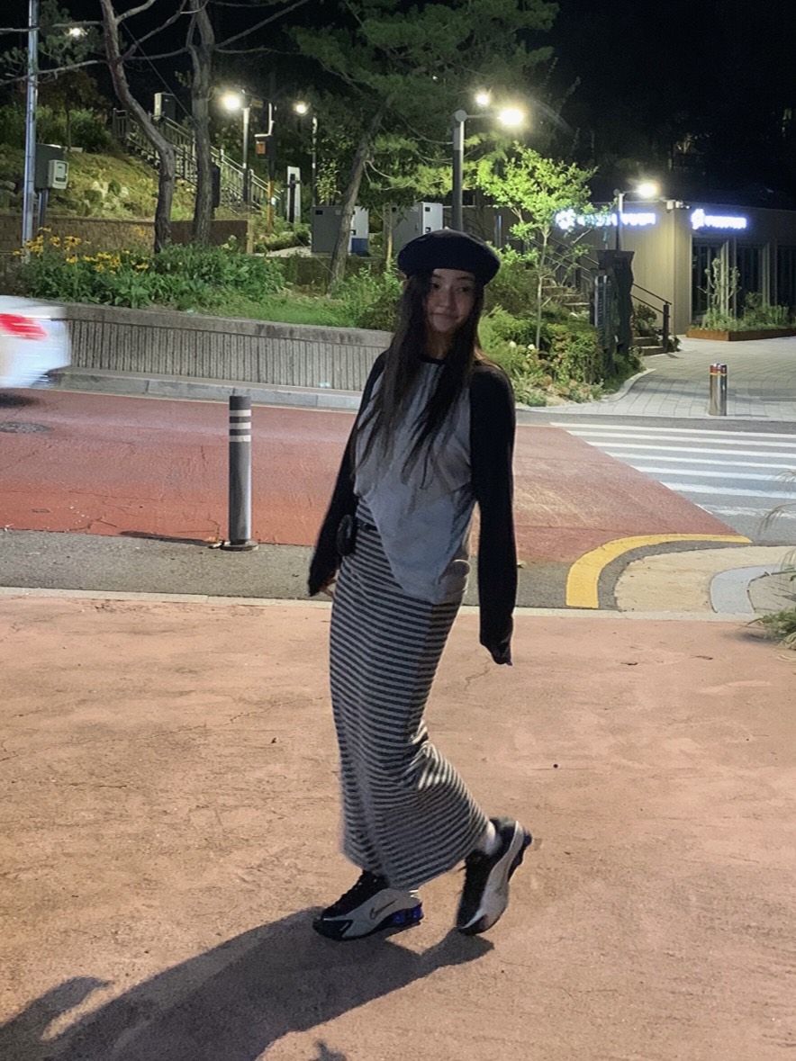 LIKEVAM東大門㊣代購女士新款人氣推薦25秋冬熱賣真品休閑長裙LIKEVAM長裙