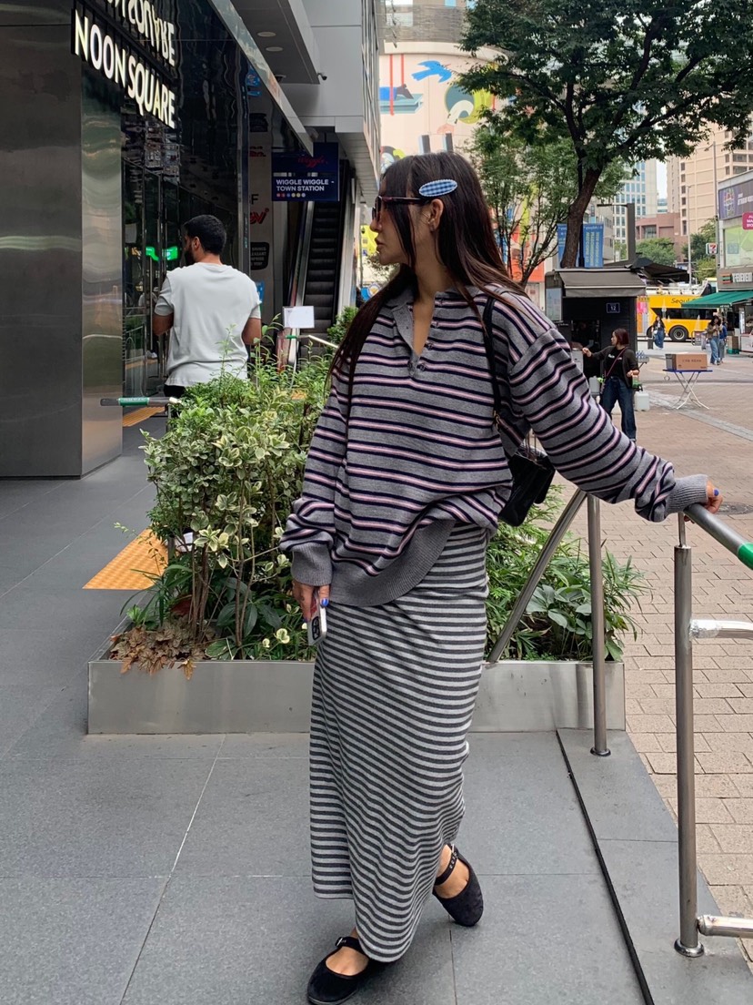 LIKEVAM東大門㊣代購女士新款人氣推薦25秋冬熱賣真品休閑長裙LIKEVAM長裙