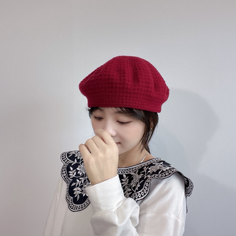 LOVELY HAT韓國代購㊣女士新品休閑時尚職業真品推薦25秋冬帽子LOVELY HAT帽子