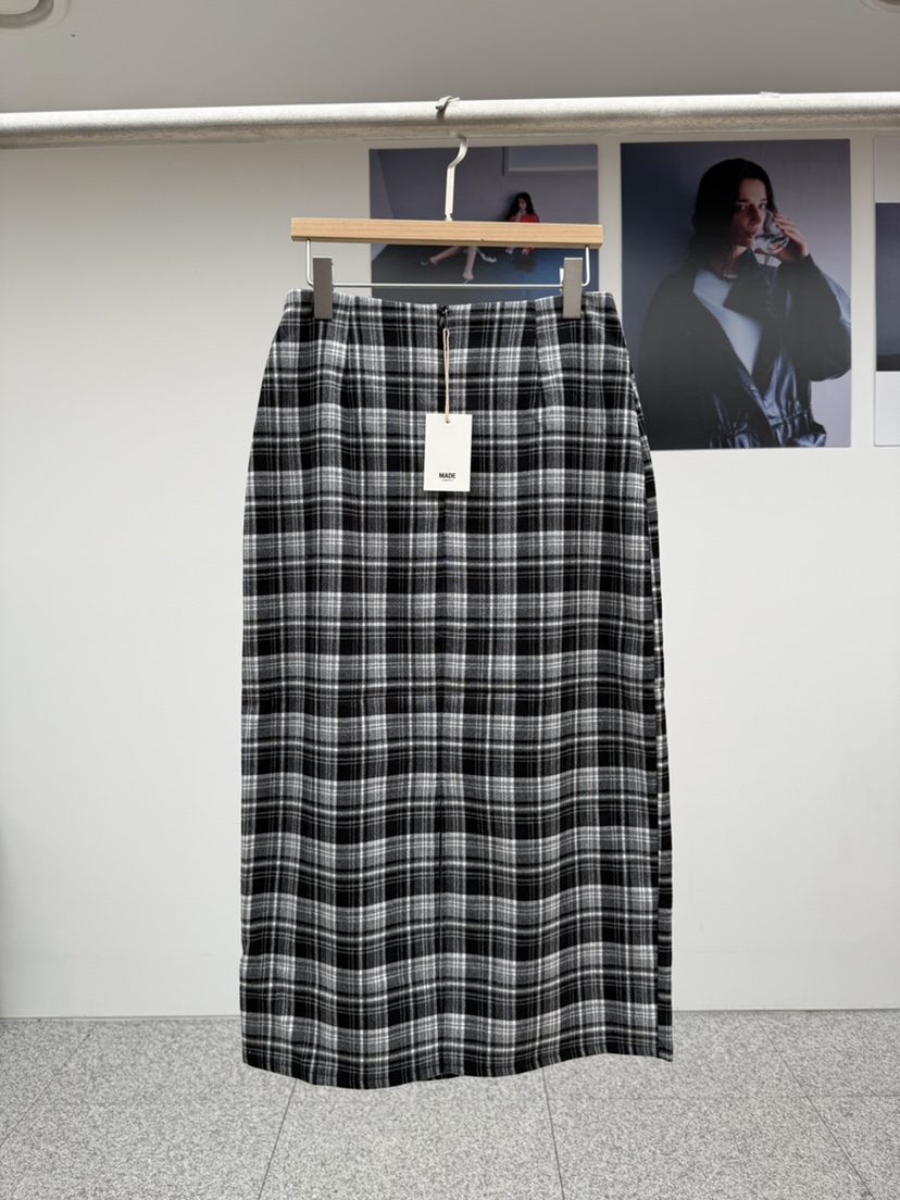MADE-P韓國代購㊣女士新品人氣時尚25秋冬真品半身裙中短裙MADE-P半身裙/中短裙