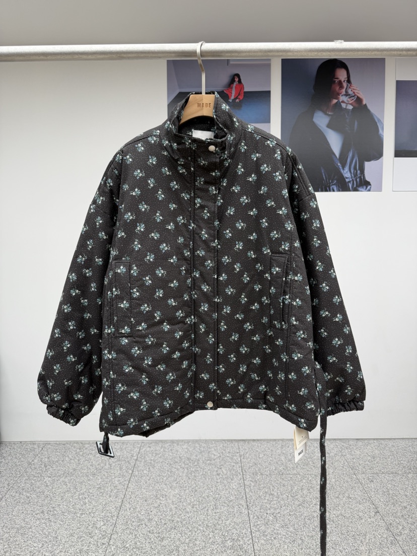 MADE-P韓國代購㊣女士新品職業人氣熱賣休閑真品推薦短款棉服MADE-P短款棉服圖色2