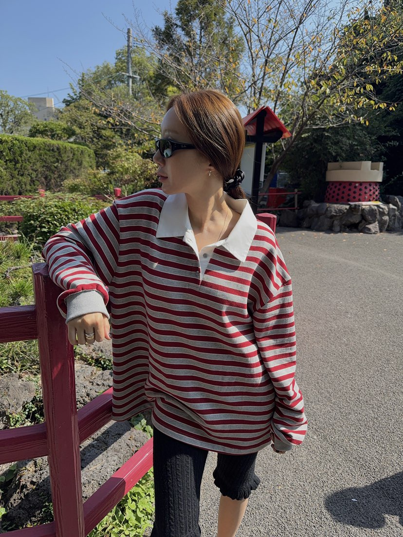 MADE-P韓國代購㊣女裝新品人氣時尚真品熱賣職業休閑長袖T恤MADE-P長袖T恤