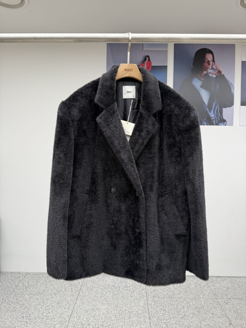 MADE-P東大門㊣直郵女裝新品熱賣推薦25秋冬休閑真品時尚夾克MADE-P夾克圖色2
