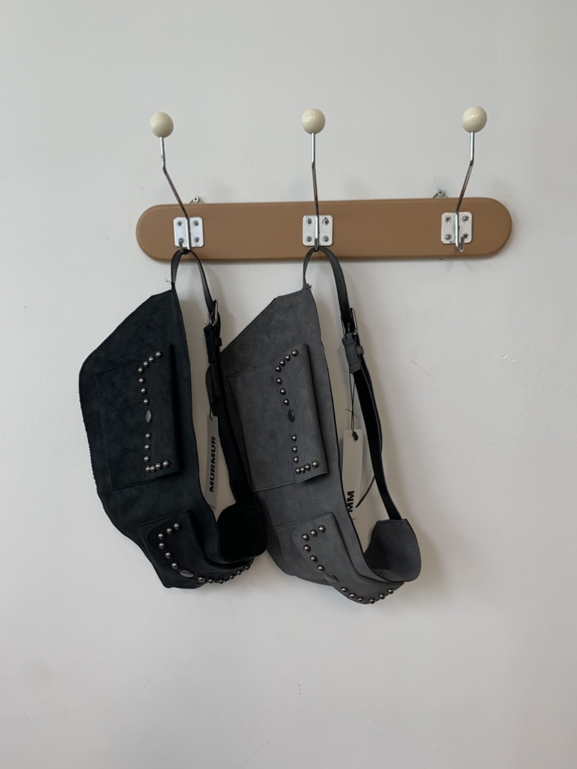 MURMUR東大門㊣代購女裝新品25秋冬人氣熱賣時尚腰帶口袋腰帶MURMUR腰帶