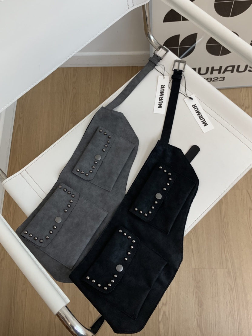 MURMUR東大門㊣代購女裝新品25秋冬人氣熱賣時尚腰帶口袋腰帶MURMUR腰帶