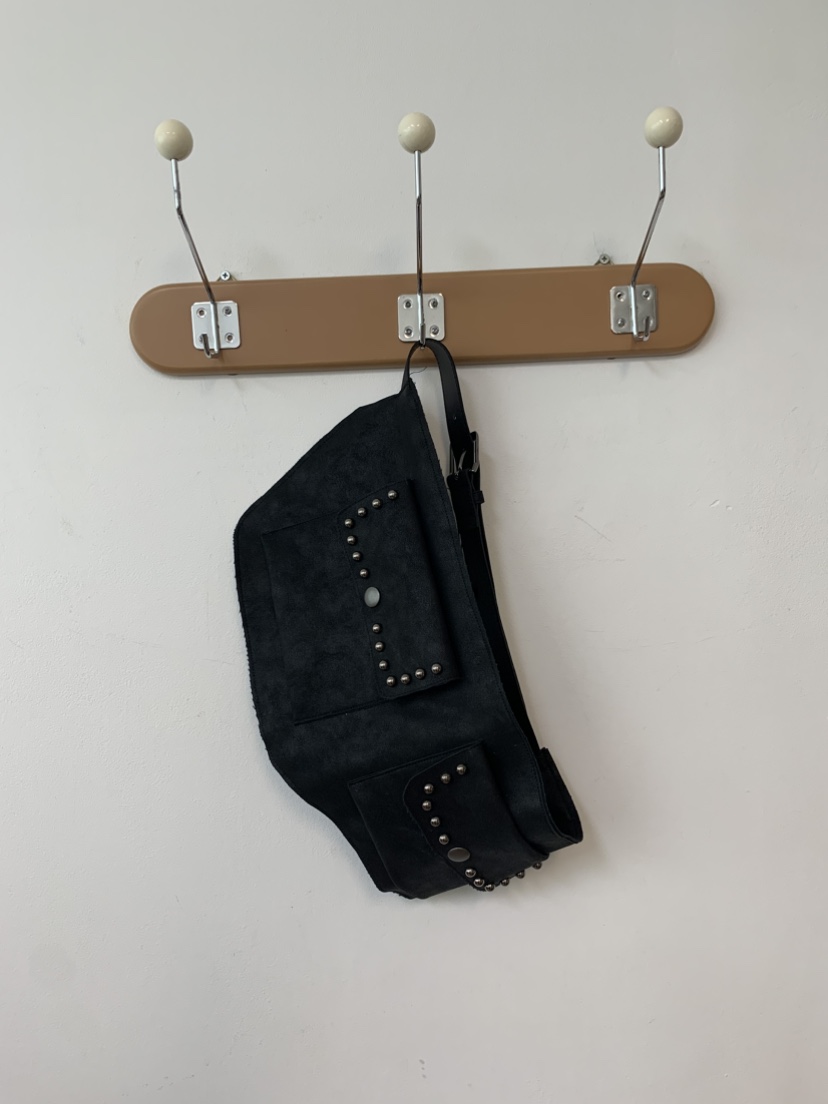 MURMUR東大門㊣代購女裝新品25秋冬人氣熱賣時尚腰帶口袋腰帶MURMUR腰帶圖色2