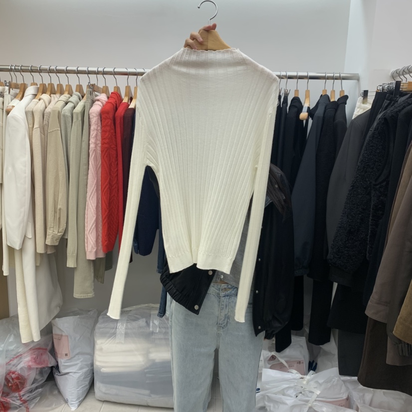 DRESS ROOM韓國直郵㊣女裝新品25秋冬職業休閑時尚人氣針織衫DRESS ROOM針織衫