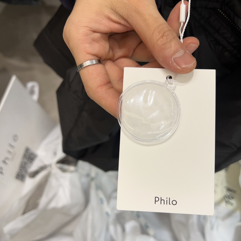 PHILO韓國代購㊣女裝新款人氣真品休閑職業短款羽絨服填充鴨絨PHILO短款羽絨服
