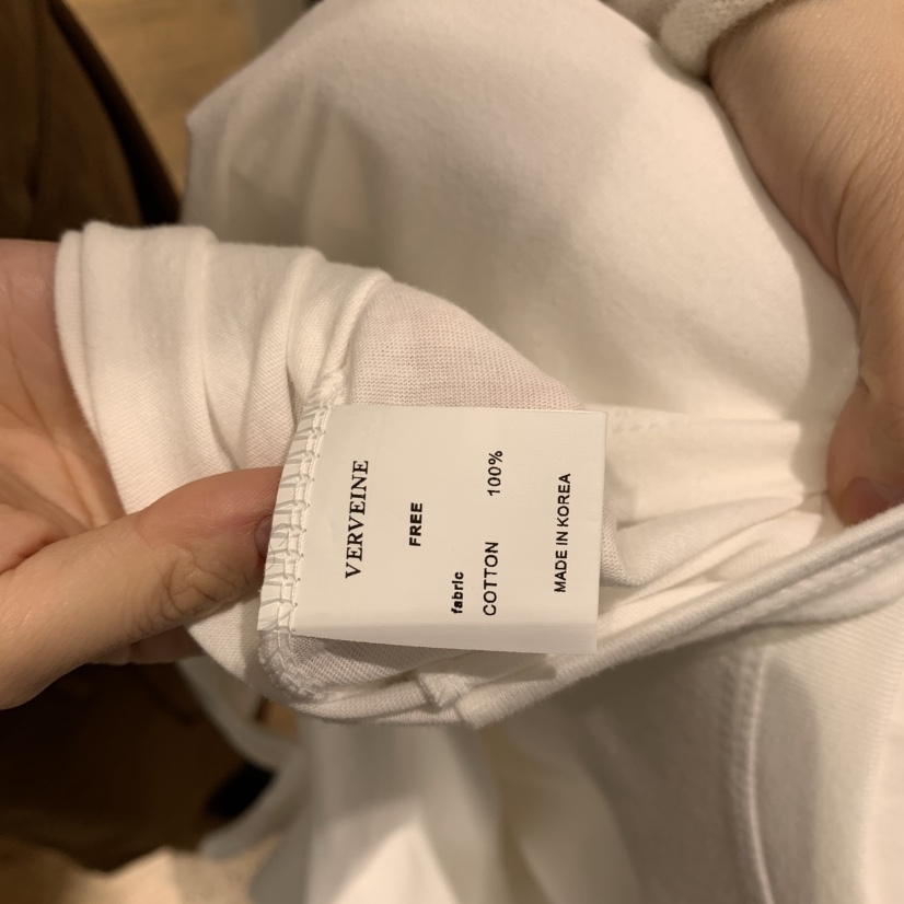 VERVEINE東大門㊣實拍女裝新款時尚職業25秋冬熱賣推薦長袖T恤VERVEINE長袖T恤