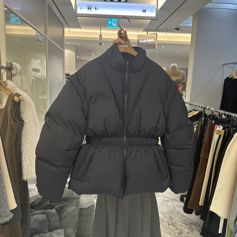 MER東大門㊣實拍女裝新款人氣真品職業熱賣25秋冬短款羽絨服填充MER/ANGELO BIANCO短款羽絨服