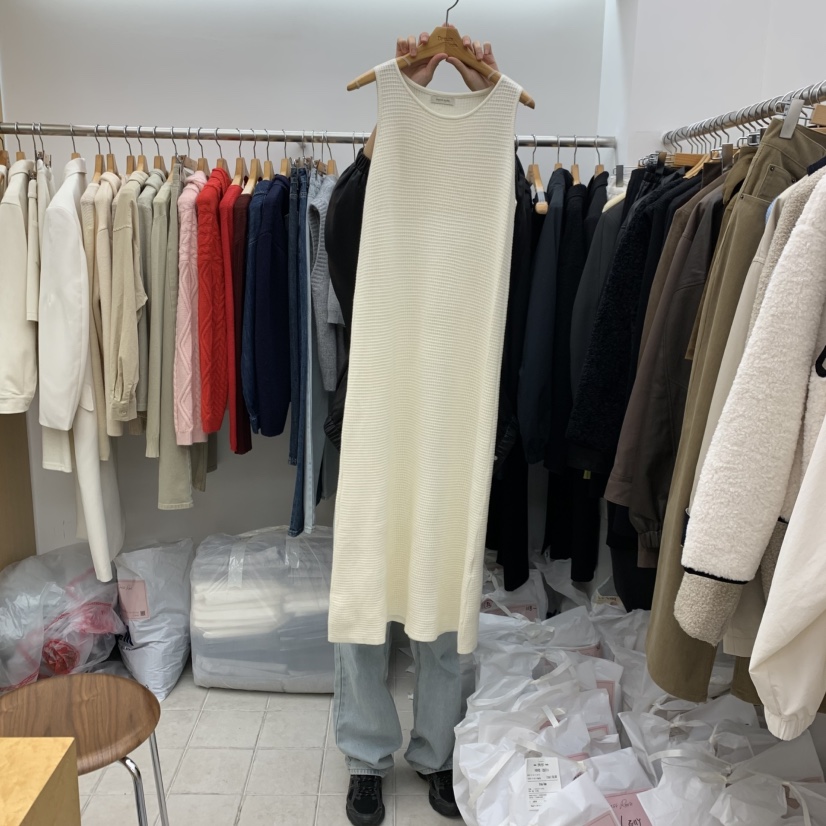 DRESS ROOM韓國代購㊣女士新品時尚職業真品人氣25秋冬連衣裙DRESS ROOM連衣裙