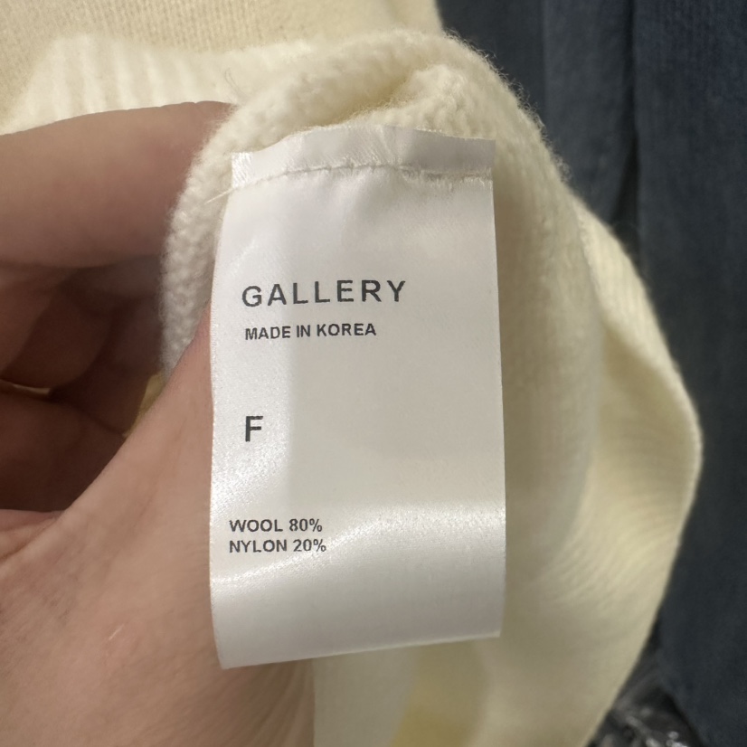 GALLERY-P東大門㊣代購女裝新品休閑熱賣時尚毛衣連帽針織衫GALLERY毛衣