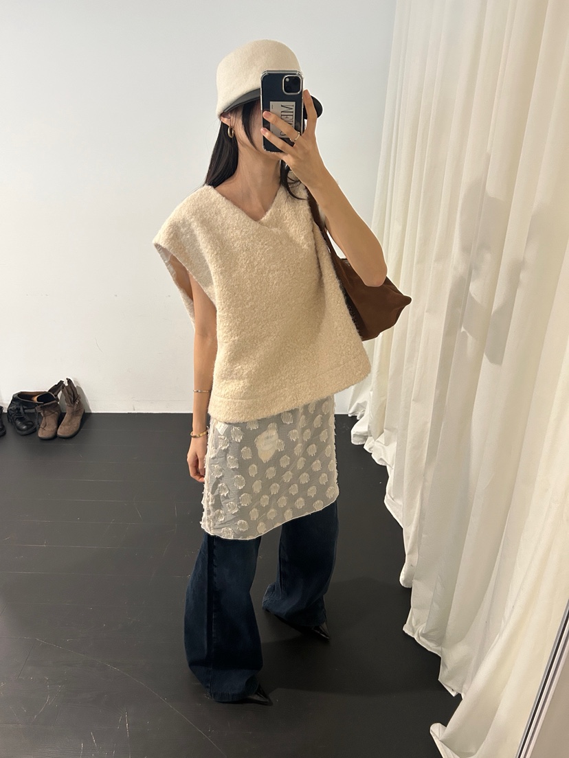 ME MO東大門㊣直郵女裝新品25秋冬熱賣人氣時尚職業吊帶背心ME MO吊帶/背心
