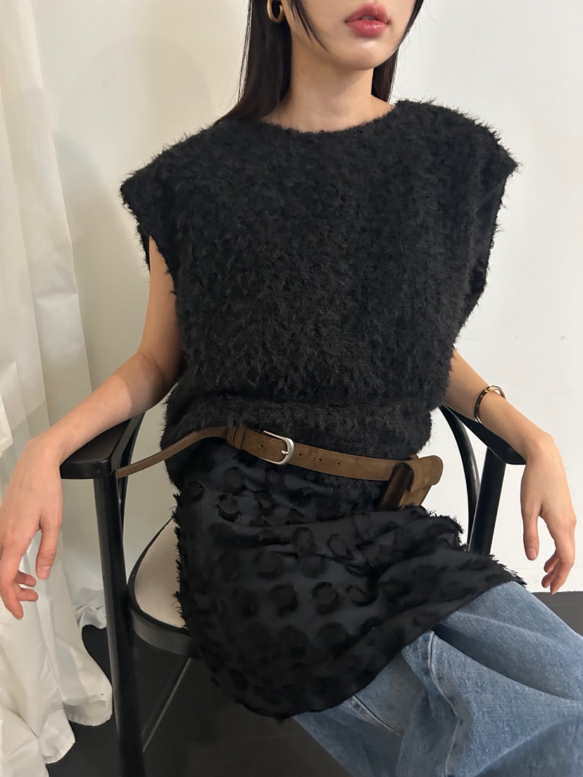 ME MO東大門㊣直郵女裝新品25秋冬熱賣人氣時尚職業吊帶背心ME MO吊帶/背心圖色2