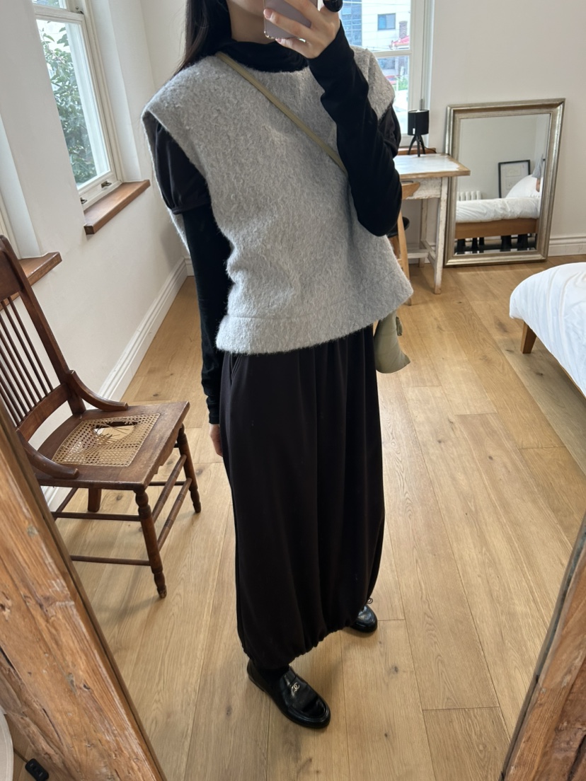 ME MO東大門㊣直郵女裝新品25秋冬熱賣人氣時尚職業吊帶背心ME MO吊帶/背心圖色3