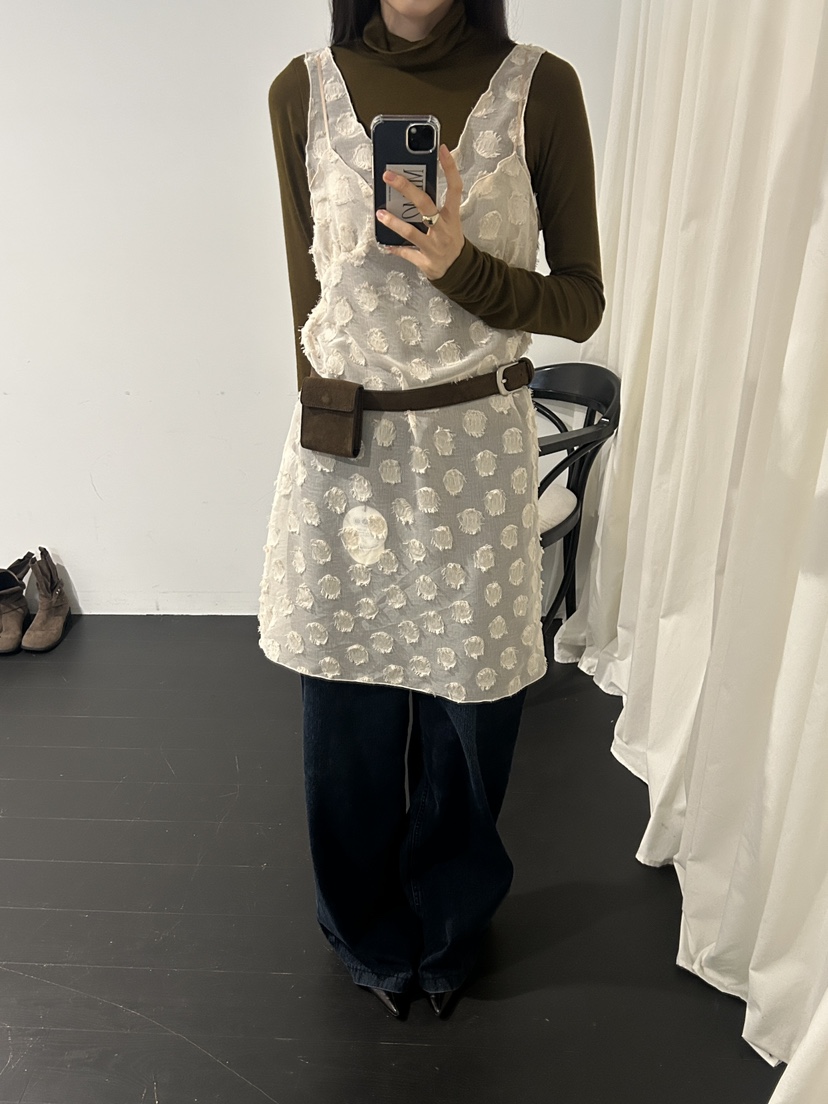 ME MO東大門㊣直郵女裝新款時尚熱賣25秋冬連衣裙不含腰帶ME MO連衣裙