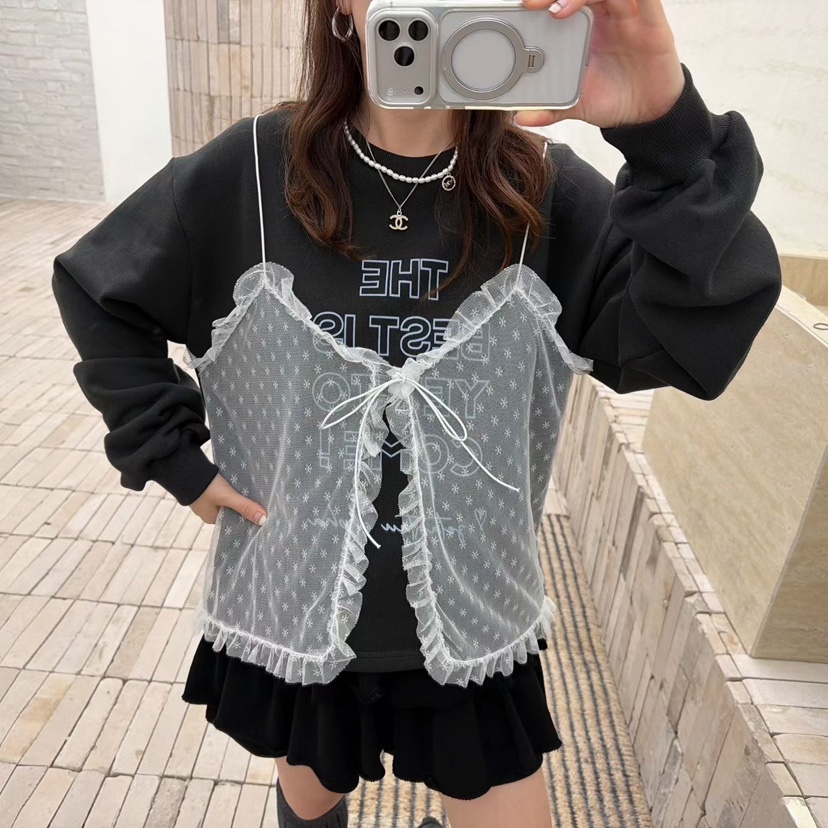 LOVABLE韓國直郵㊣女士新品人氣休閑時尚職業推薦熱賣25秋冬衛衣LOVABLE衛衣