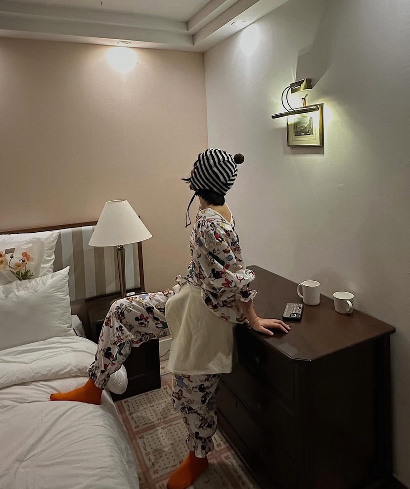 OURWAVE/OUR ROOM東大門㊣代購女裝新品真品時尚睡衣兩件套Our Wave/Our Room睡衣