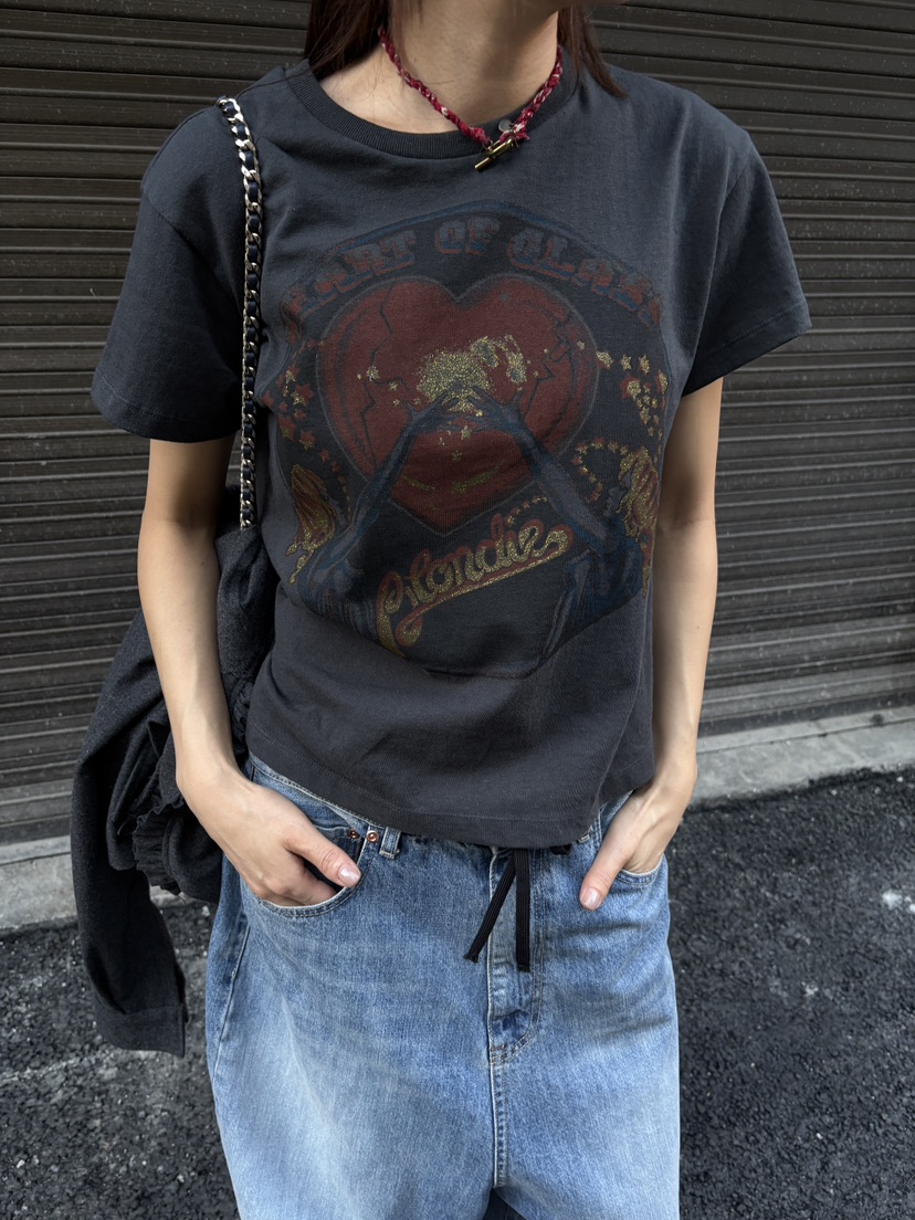 FRANC—L韓國直郵㊣女士新款人氣休閑熱賣25秋冬職業推薦T恤FRANCT恤圖色2