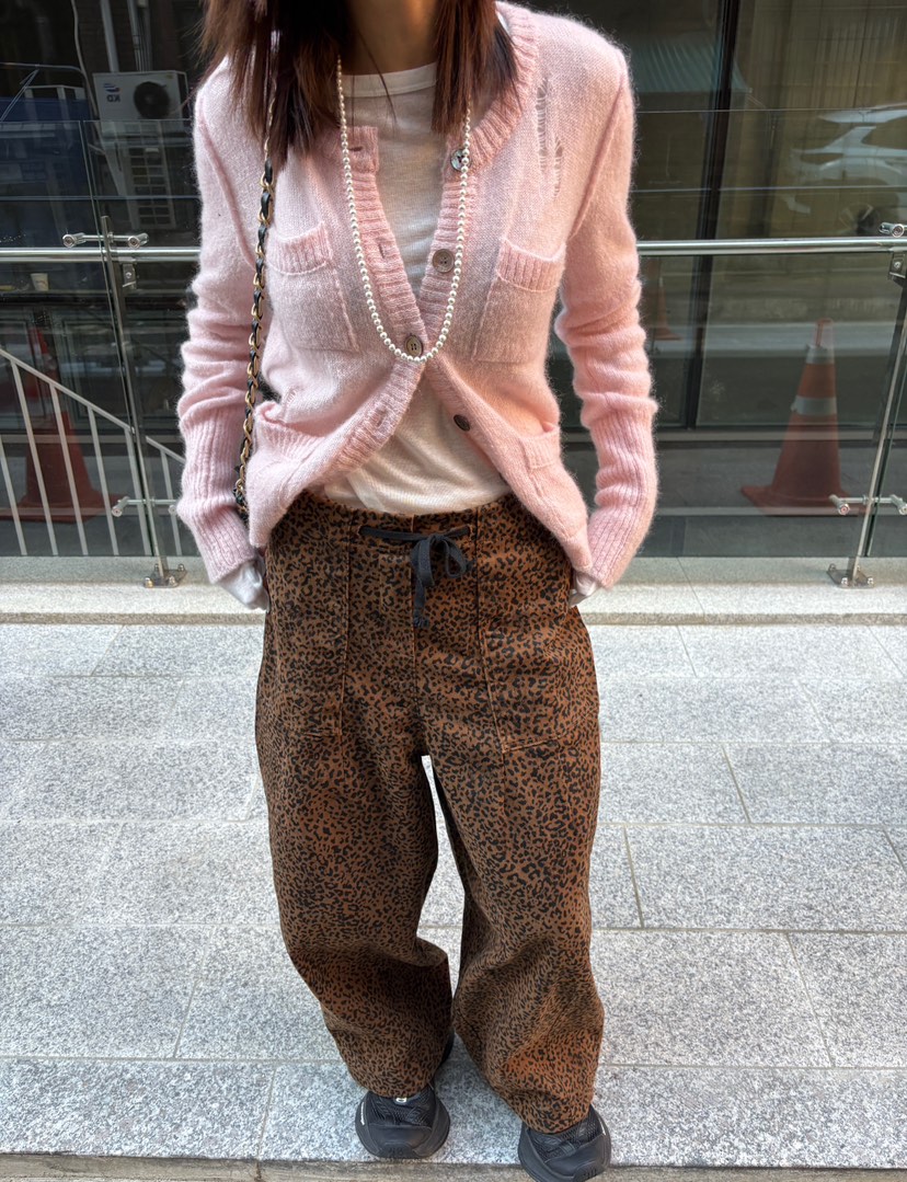 FRANC—L韓國代購㊣女裝新款25秋冬人氣真品休閑毛衣粗花呢FRANC毛衣